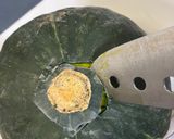 安全第一！丸ごとかぼちゃの切り方作り方1写真