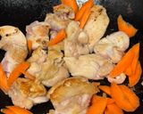 鶏もも肉と小松菜のとろり中華炒め作り方4写真
