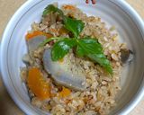 鶏そぼろのオーソドックス炊き込みご飯作り方8写真