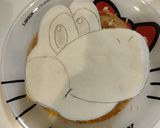 ヨッシー立体ケーキ作り方3写真