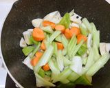 野菜多め！ダイエット向け➖野菜を蒸し煮作り方4写真