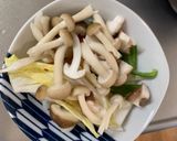 お一人様レンジ梅トマト親子丼味豚平焼き風作り方11写真