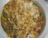 レンジ簡単さっぱり味噌レモン風味炒飯弁当作り方11写真