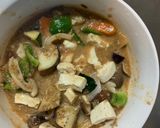 肉無豆腐コク旨クリーミー梅親子丼味野菜炒作り方15写真