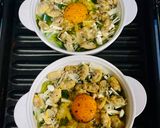 ほうれん草とあさりの巣篭もり作り方5写真