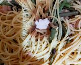 わらびとツナの和風パスタ作り方2写真
