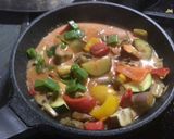 ラタトゥーユ風野菜にこみパスタ作り方4写真