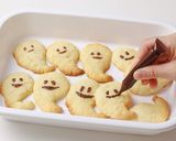 【ポリ袋で完結】おばけクッキー作り方9写真