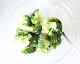 大人気【ブロッコリーの塩麹チーズ和え】作り方5写真