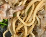 簡単　焼きうどん（残り物で）作り方5写真