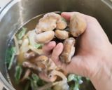 おでんの残り汁で煮込みうどん作り方4写真