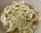 鶏とゴボウの甘辛和え☆作り方3写真