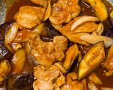 みんな大好き♡鶏肉となすの甘酢炒め作り方5写真