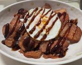焼豚ご飯と目玉焼き作り方6写真