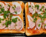 新玉ねぎ.ﾊﾟｾﾘ.ｳｨﾝﾅｰﾌﾞﾗﾍﾟ🍞作り方3写真