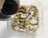 旨味凝縮!ナスと豚バラのレンジつけうどん作り方12写真
