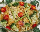レンジで!豚えのきの温野菜サラダ風作り方10写真