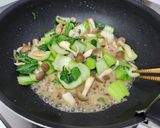 チンゲン菜とシーフードミックスの八宝菜風作り方9写真