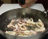 レモン香る旬のイカとセロリのイカ墨パスタ作り方6写真