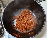 えのき鶏キーマ卵のせ作り方3写真