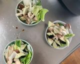 根菜茄子白菜オイすき焼き味温野菜サラダ作り方15写真