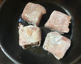 カリとろ絶品!厚揚げの豚バラ甘辛照り焼き作り方5写真