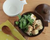 ねぎの甘みを味わう豚巻き醤油鍋作り方6写真