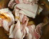 簡単　他人丼（残り物で）作り方1写真