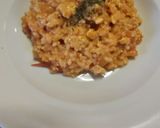 簡単🌟鶏ひき肉とトマトのチーズリゾット作り方8写真