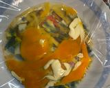 レンジシーフードレモン風味オムライス弁当作り方10写真