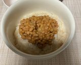 いつもと同じ材料だけど高級な納豆卵ご飯作り方4写真