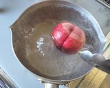 夏に食べたい🍑桃のカプレーゼ作り方3写真