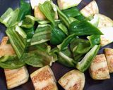 簡単夕飯！昼食なすとピーマンポン酢炒め副菜弁当作り方6写真