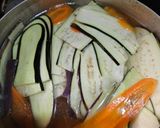 豚しゃぶ＆鶏ササミの彩り野菜コクピリ辛味噌ダレ作り方6写真