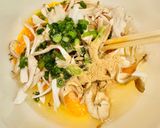 卵大量消費！餡たっぷり💓舞茸入りカニ玉🌟作り方2写真