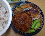 トマト煮込みハンバーグ作り方10写真