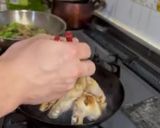 手羽元肉のレモンペッパーチキン作り方5写真