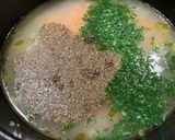 ギリシャ料理 チキンとレモン卵スープ作り方5写真