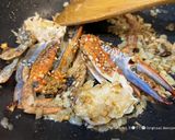 渡り蟹のトマトクリームパスタ♬作り方4写真
