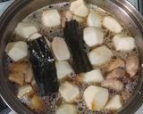 里芋と鶏肉の煮物作り方3写真