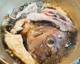 黄金比の煮汁で作る鯛あらと大根の煮付け作り方4写真