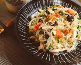 ＊サラダチキンともやしの梅海苔サラダ＊作り方3写真