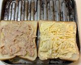 【簡単朝食】ツナマヨチーズホットサンド作り方2写真