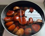 栗の甘露煮（メープル風味）作り方1写真