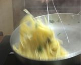 柿と生ハムのパスタ作り方20写真