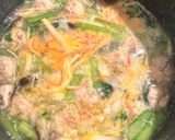 ふわふわ卵のカニ玉スープ🦀作り方6写真