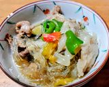 スジ肉と野菜の出し煮込み作り方5写真