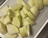 フライパンでツナと大根の煮物作り方1写真