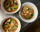根菜茄子白菜レモン味噌デミ味温野菜サラダ作り方8写真