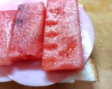 もっと早く作れば良かった「スイカサンド」作り方1写真